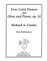 Four Latin Dances, Op. 14 Oboe Solo with Piano cover